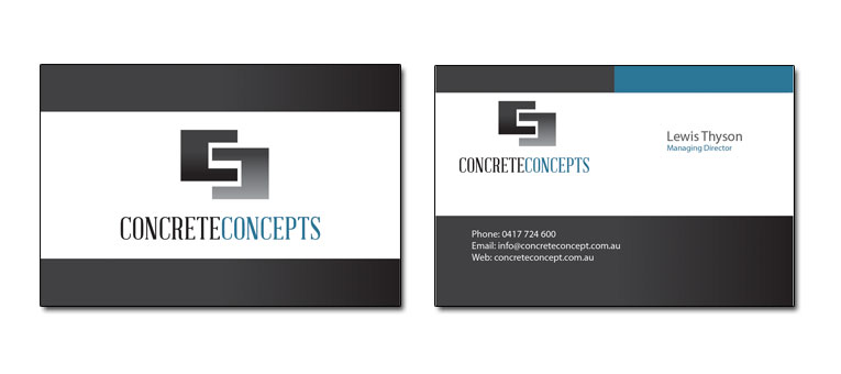 Concrete Concept Stationary Design - Cheap Website Design Melbourne