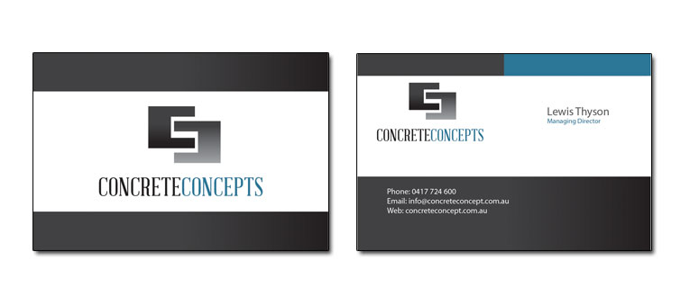 concrete-company-business-card-design